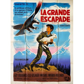 LA GRANDE ESCAPADE Affiche de film- 120x160 cm. - 1966 - Guy Stockwell, James B. Clark