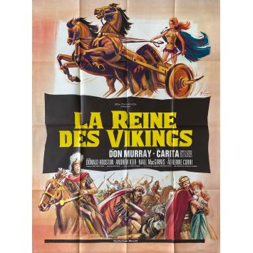 LA REINE DES VIKINGS Affiche de film- 120x160 cm. - 1967 - Don Murray, Don Chaffey LA REINE DES VIKINGS Affiche de film- 120x160 cm. - 1967 - Don Murray, Don Chaffey