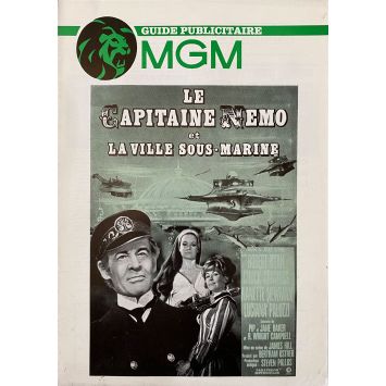 LE CAPITAINE NEMO ET LA VILLE SOUS-MARINE Synopsis 6p - 21x30 cm. - 1969 - Robert Ryan, James Hill