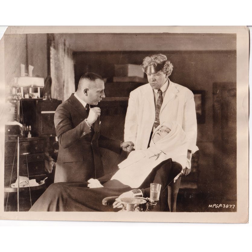 LES RAPACES Photo de presse MPGP-3877 - 20x25 cm. - 1924 - Gibson Gowland, Erich von Stroheim