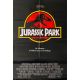 JURASSIC PARK Movie Poster- 27x41 in. - 1993 - Steven Spielberg, Sam Neil