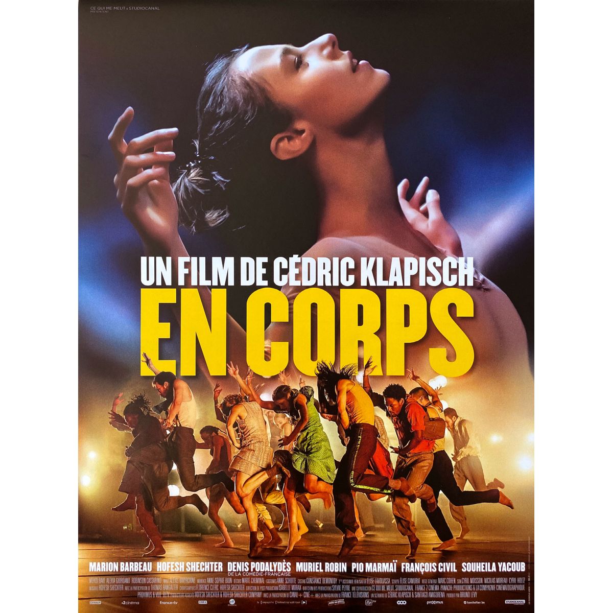Affiche de cinéma française de EN CORPS - 40x54 cm.