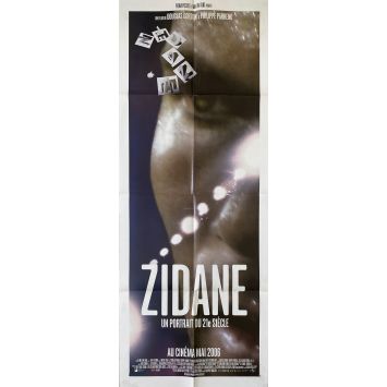 ZIDANE Affiche de film- 60x160 cm. - 2006 - Zinedine Zidane, Douglas Gorgon