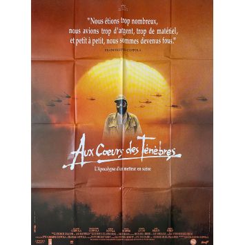 AUX COEURS DES TENEBRES Affiche de film- 120x160 cm. - 1991 - Dennis Hopper, Martin Sheen, Fax Bahr