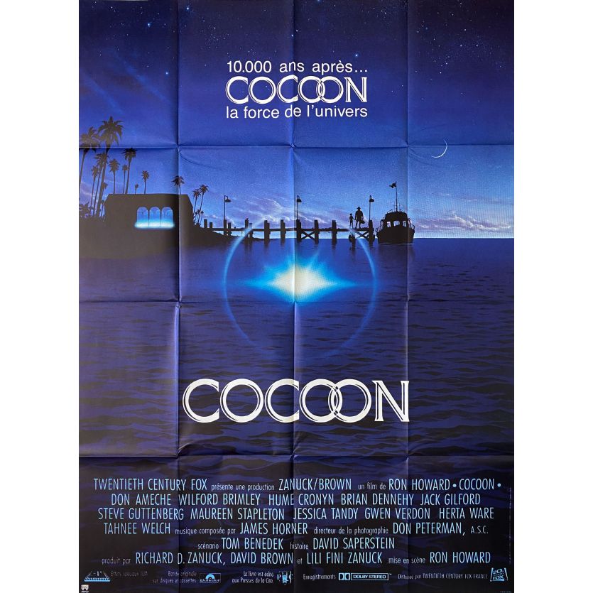 COCOON Movie Poster- 47x63 in. - 1985 - Ron Howard, Don Ameche