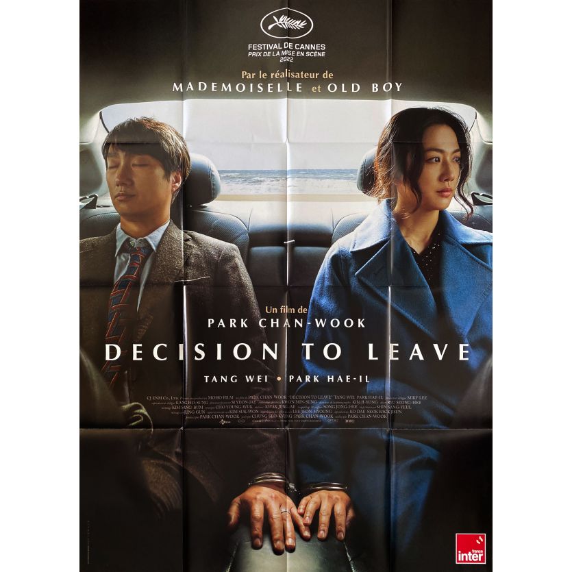DECISION TO LEAVE Affiche de film- 120x160 cm. - 2022 - Tang Wei, Park Chan-wook