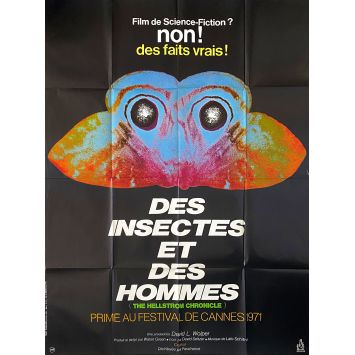 DES INSECTES ET DES HOMMES Affiche de film- 120x160 cm. - 1971 - Ian McShane, Walon Green