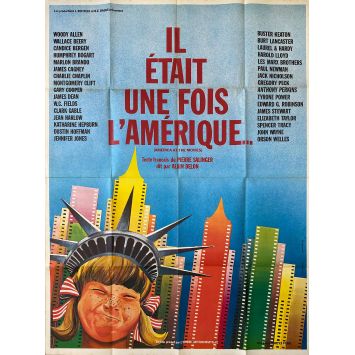 IL ÉTAIT UNE FOIS L'AMERIQUE Affiche de film- 120x160 cm. - 1976 - Marlon Brando, George Stevens Jr.