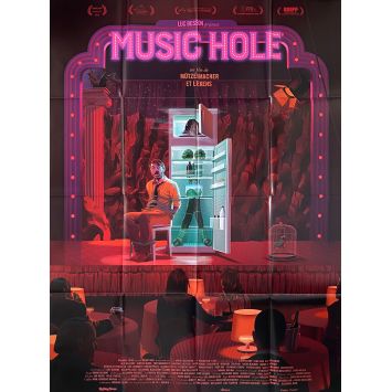 MUSIC HOLE Movie Poster- 47x63 in. - 2022 - Gaetan Liekens, Vanessa Guide