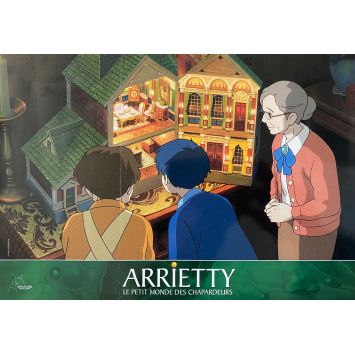 THE SECRET WORLD OF ARRIETY Lobby Card N01 - 9x12 in. - 2010 - Studio Ghibli, Hayao Miyazaki