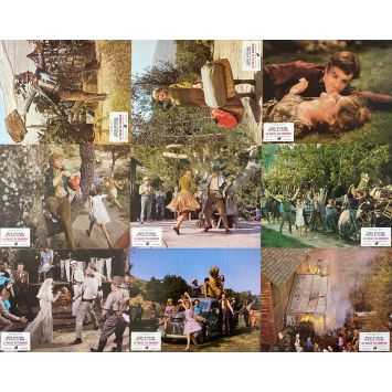 FINIAN'S RAINBOW Lobby Cards x9 - Set A - 9x12 in. - 1968 - Francis Ford Coppola, Fred Astaire
