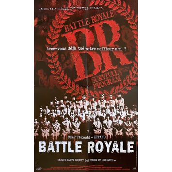 BATTLE ROYALE Affiche de film- 40x60 cm. - 2000 - Takeshi Kitano, Kinji Fukasaku