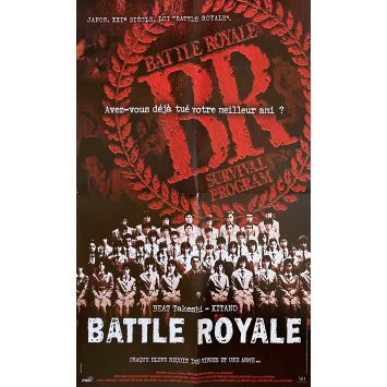 BATTLE ROYALE Movie Poster- 15x21 in. - 2000 - Kinji Fukasaku, Takeshi Kitano