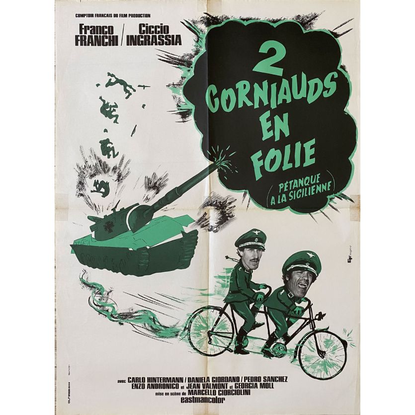 I BARBIERI DI SICILIA Movie Poster- 23x32 in. - 1967 - Marcello Ciorciolini, Franco Franchi