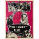 POUR L'AMOUR D'UNE REINE Affiche de film- 60x80 cm. - 1957 - O.W. Fisher, Harald Braun