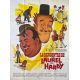 THE FURTHER PERILS OF LAUREL AND HARDY Movie Poster- 47x63 in. - 1967 - Robert Youngson, Stan Laurel, Oliver Hardy