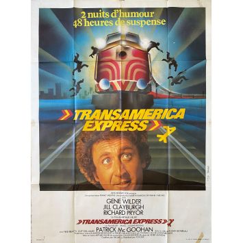 TRANSAMERICA EXPRESS Affiche de film- 120x160 cm. - 1976 - Gene Wilder, Arthur Hiller