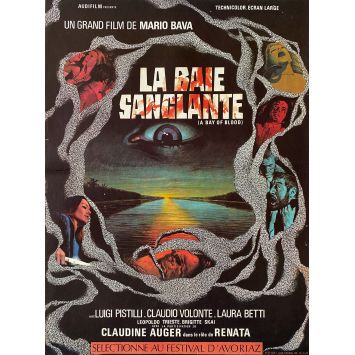 LA BAIE SANGLANTE Affiche de film- 40x54 cm. - 1971 - Claudine Auger, Mario Bava