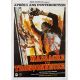 MASSACRE A LA TRONÇONNEUSE Affiche de film- 40x54 cm. - 1974 - Marilyn Burns, Tobe Hooper