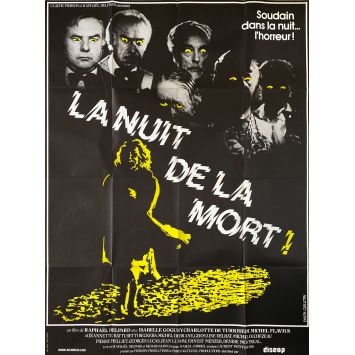 LA NUIT DE LA MORT Affiche de film- 120x160 cm. - 1980 - Charlotte de Turckheim, Raphaël Delpard