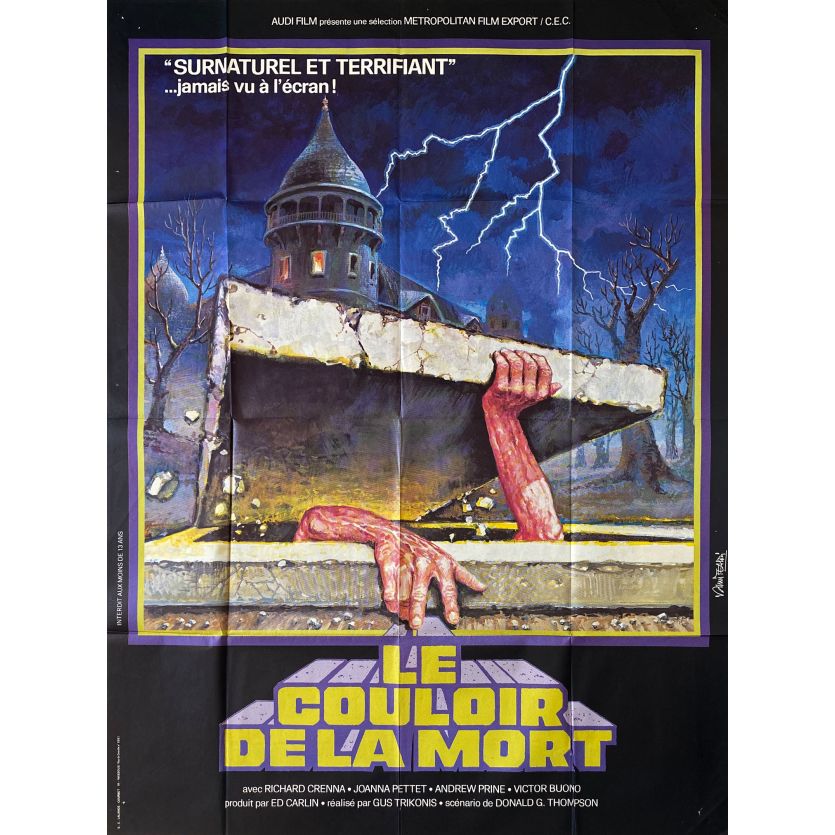 LE COULOIR DE LA MORT Affiche de film- 120x160 cm. - 1978 - Richard Crenna, Gus Trikonis