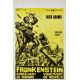 FRANKENSTEIN CONQUIERT LE MONDE Affiche de film- 35x55 cm. - 1965 - Nick Addams, Ishirô Honda