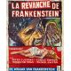 LA REVANCHE DE FRANKENSTEIN Affiche de film- 35x55 cm. - 1958 - Peter Cushing, Terence Fisher
