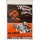 L'ABOMINABLE HOMME DES CAVERNES Affiche de film- 35x55 cm. - 1970 - Joan Crawford, Freddie Francis