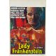 LADY FRANKENSTEIN Affiche de film- 35x55 cm. - 1971 - Joseph Cotten, Rosalba Neri, Mel Welles