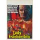 LADY FRANKENSTEIN Movie Poster- 14x21 in. - 1971 - Mel Welles, Joseph Cotten, Rosalba Neri
