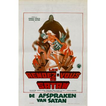 THE CASE OF BLOODY IRIS Movie Poster- 14x21 in. - 1972 - Giuliano Carnimeo, Edwige Fenech