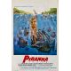 PIRANHA Movie Poster- 14x21 in. - 1978 - Joe Dante, Kevin McCarthy