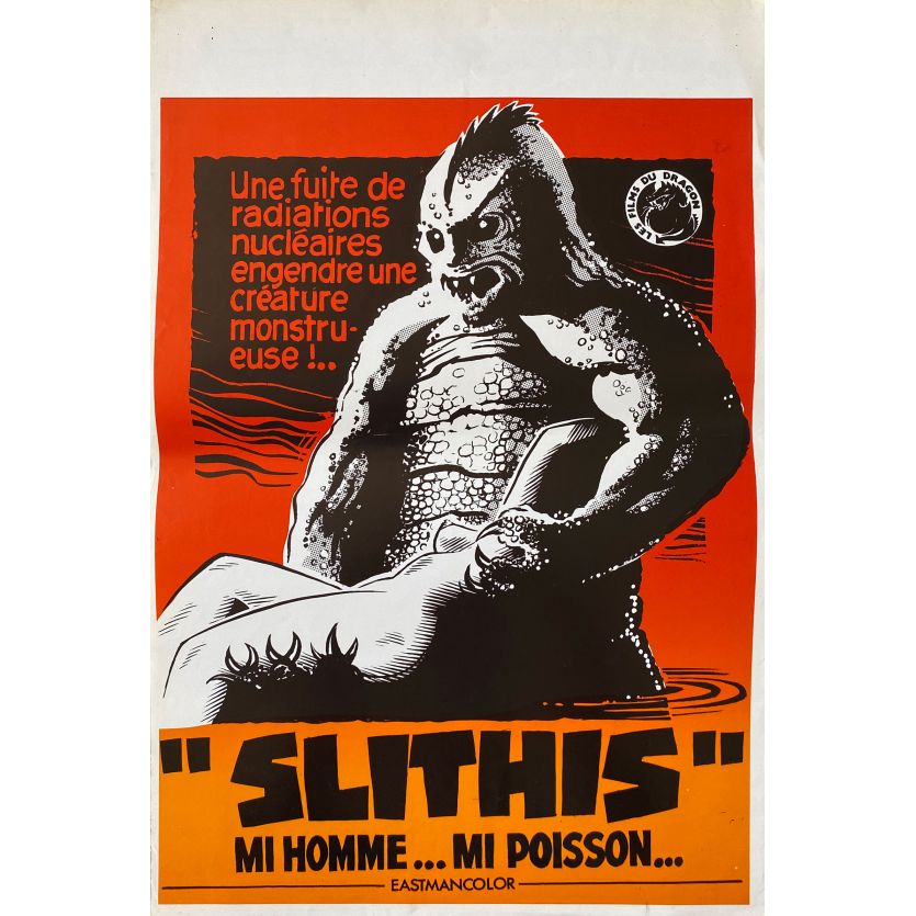 SPAWN OF THE SLITHIS Movie Poster- 14x21 in. - 1978 - Stephen Traxler, Alan Blanchard