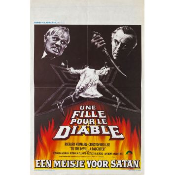 TO A DEVIL A DAUGHTER Movie Poster- 14x21 in. - 1976 - Peter Sykes, Christopher Lee