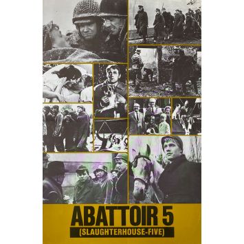 ABATTOIR 5 Synopsis 4p - 21x30 cm. - 1972 - Michael Sacks, George Roy Hill