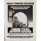 DAWN OF THE DEAD Pressbook 4p - 11x14 in. - 1979 - George A. Romero, Tom Savini