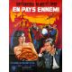 EN PAYS ENNEMI Affiche de film- 120x160 cm. - 1968 - Anthony Franciosa, Harry Keller