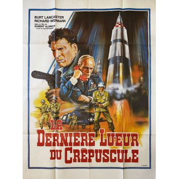 LA DERNIERE LUEUR DU CREPUSCULE Affiche de film- 120x160 cm. - 1977 - Burt Lancaster, Robert Aldrich