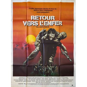 RETOUR VERS L'ENFER Affiche de film- 120x160 cm. - 1983 - Gene Hackman, Ted Kotcheff