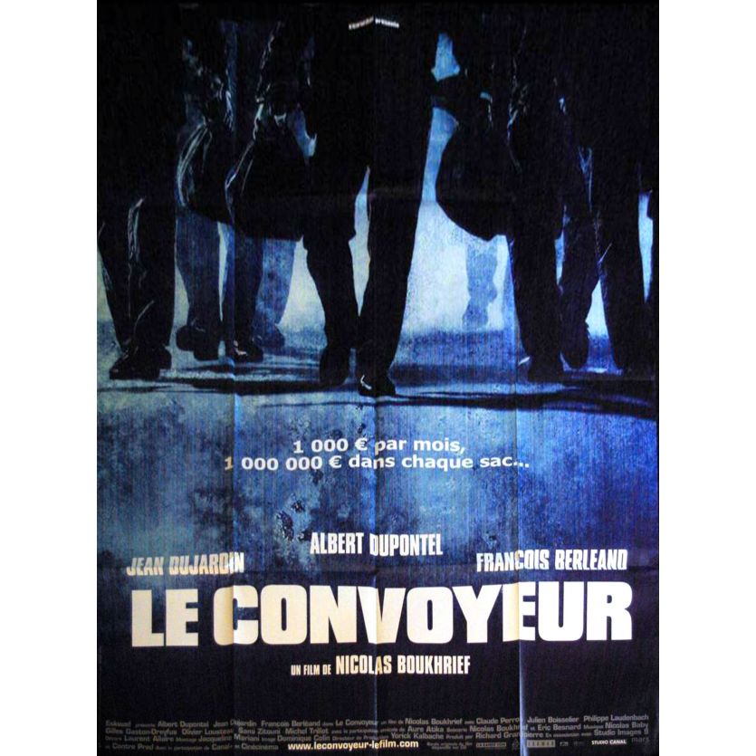 CASH TRUCK French Movie Poster 47x63- 2003 - Nicolas Boukhrief, Jean Dujardin