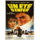 UN ETE D'ENFER Affiche de film 40x60- 1984 - Lhermitte