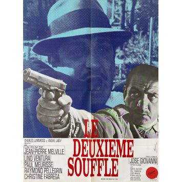 LE DEUXIEME SOUFFLE Affiche de film- 60x80 cm. - 1966 - Lino Ventura, Jean-Pierre Melville