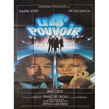 LE QUATRIEME POUVOIR Affiche de film- 120x160 cm. - 1985 - Philippe Noiret, Serge Leroy