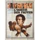 L'ODEUR DES FAUVES Affiche de film- 120x160 cm. - 1972 - Maurice Ronet, Richard Balducci