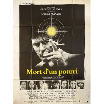 DEATH OF A CORRUPT MAN Movie Poster- 47x63 in. - 1977 - Georges Lautner, Alain Delon