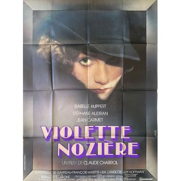 VIOLETTE NOZIERE Affiche de film- 120x160 cm. - 1978 - Isabelle Huppert, Claude Chabrol
