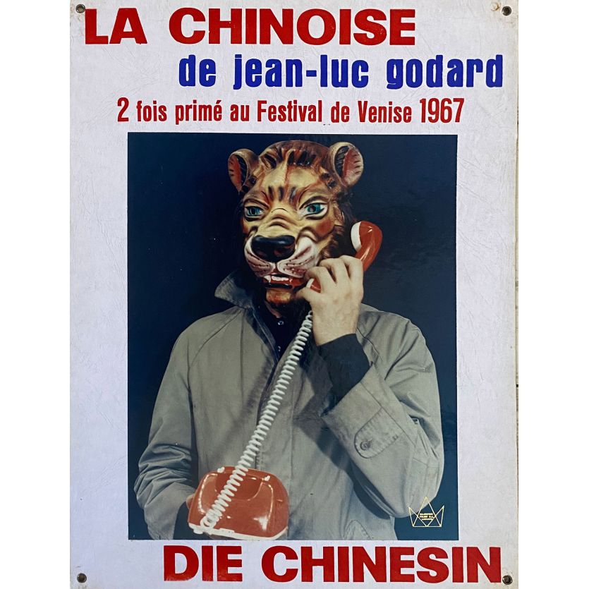 LA CHINOISE Photo de film N06 - 35x44 cm. - 1967 - Jean-Pierre Léaud, Jean-Luc Godard