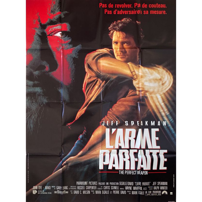 L'ARME PARFAITE Affiche de film- 120x160 cm. - 1991 - Jeff Speakman, Mark DiSalle