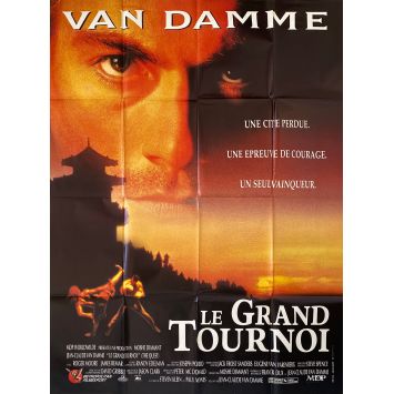 LE GRAND TOURNOI Affiche de film- 120x160 cm. - 1996 - Roger Moore, Jean-Claude Van Damme