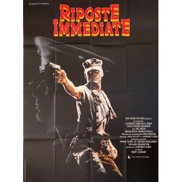 RIPOSTE IMMEDIATE Affiche de film- 120x160 cm. - 1987 - Fred Dryer, Terry Leonard